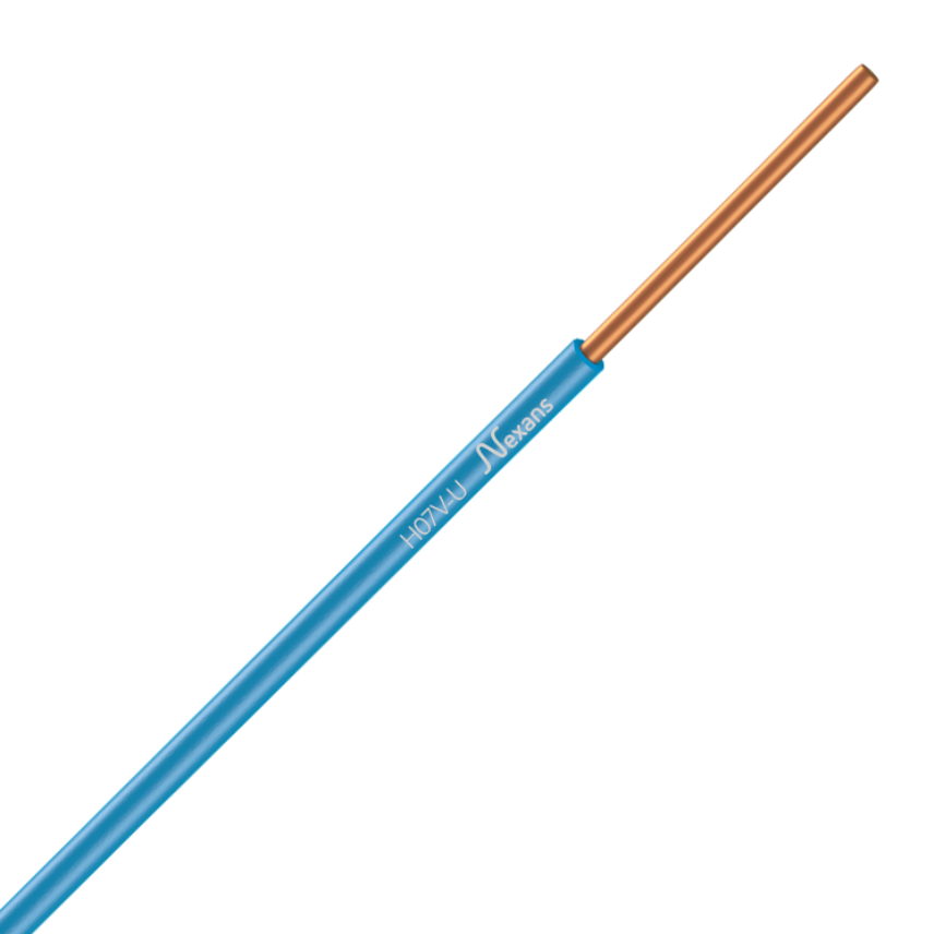 Nexans H07VU 1x1,5  BLUE  BOB 10m